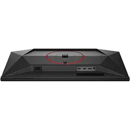 Монітор TFT 24.5" AOC Q25G4SR, Fast IPS, 300 Гц, 2xHDMI, DP, HAS, Pivot, колонки, чорно-червоний - мініатюра 10