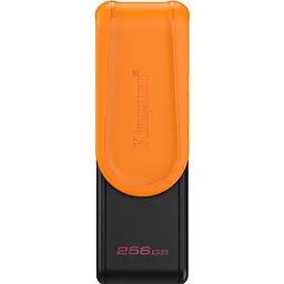 USB флеш-накопичувач Kingston DataTraveler Exodia S 256GB USB-A 3.2 Black/Orange (DTXS/256GB) [139609] - мініатюра 2