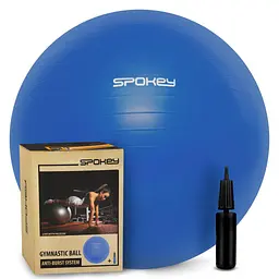 Гімнастичний м'яч для спорту з насосом Spokey 55х55 см fit0009136