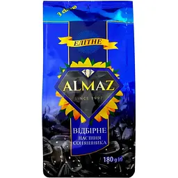 Насіння соняшника Almaz Premium обсмажене солоне 180 г