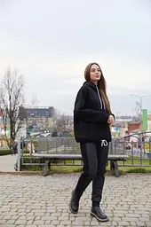 Теплі штани для вагітних Sligo 3XL (52) Lullababe Чорний - мініатюра 7