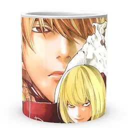 Кухоль GeekLand Death Note Міса Лайт Мелло DN 02.05 330 мл білий - мініатюра 2