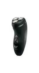 Електробритва Новий Харків НХ-8521 Мастер Black, 6W, роторна, сухе гоління, 3 плаваючі голівки для гоління, подвійні плаваючі леза, живлення від мережі, триммер для скронь, індикатор включення - мініатюра 2