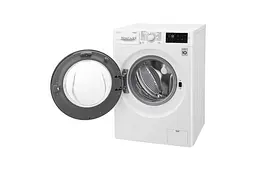 Прально-сушильна машина LG F2J6HG0W, 7кг (4кг), 1000, П, Пар, глибина 45см, Дисплей, Інвертор, Білий (F2J6HG0W) - мініатюра 5