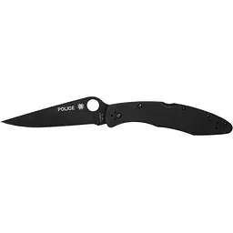 Ніж Spyderco Police 4 VG10 BB Black