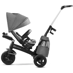 Триколісний велосипед Kinderkraft Easytwist Platinum Grey (KKRETWIGRY0000) - мініатюра 4
