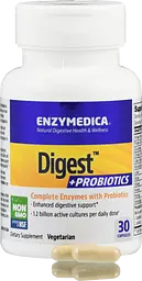Ферменти з пробіотиками Enzymedica Digest + Probiotics 30 капсул - мініатюра 4