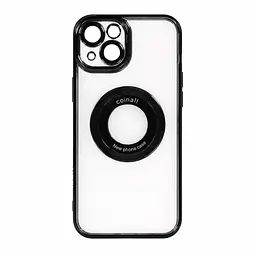 Магнітний чохол XON PhoneCase Magnetic для iPhone 14 (PCMC1114100B 7911) Чорний/Прозорий