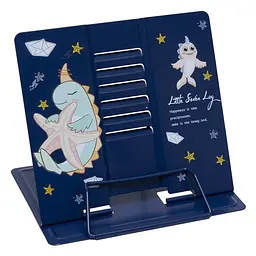 Підставка для книг "Little Seven log" Bambi LTS-8183(Blue) металева