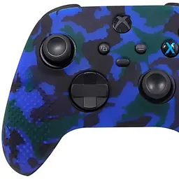 Чохол на геймпад Dobe Silicone Case для Xbox Series X/S Controller Blue Camouflage [81620] - мініатюра 2