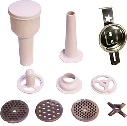 Електрична м'ясорубка DMS потужністю 2000 Вт, металева шестерня - мініатюра 3