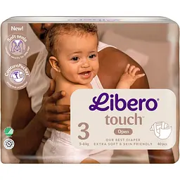 Підгузки Libero Touch 3 (5-8 кг) 40 шт. - мініатюра 2