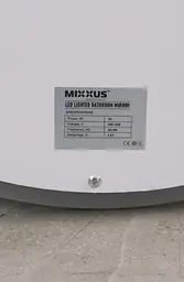 Дзеркало Mixxus PLAIN MC02-80 з LED Touch, Anti-fog, димером, регулюванням яскравості, годинником (MI6931) - мініатюра 3