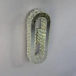 Сучасний настінний LED світильник Linisoln 582 B-400 CH хром 50W 40 см до 10 м2 - мініатюра 3
