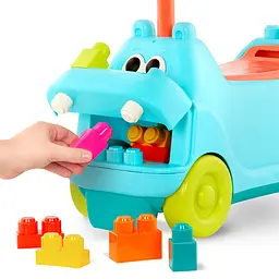 Машинка для катання та конструктор Battat Бегемотик Санні (BX2312Z) - мініатюра 5