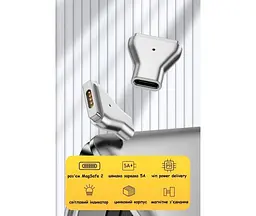 Перехідник - адаптер Grand USB-C To Magsafe2 - мініатюра 4