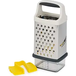 Терка з ємністю Joseph Joseph Multi-Grip Box Grater жовта (20225) - мініатюра 2