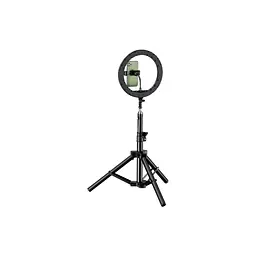 Набір блогера RTAKO ZJ-ZBT01 Live Streaming Stand with Ring Light and Floor Tripod (6942063215400) - мініатюра 2