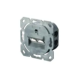 Комп'ютерна розетка Digitus 2xRJ45 FTP, для відкритої проводки (DN-9002-N) - миниатюра 3