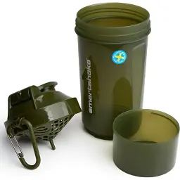 Шейкер спортивний Smart Shake O2GO ONE Army Green 800 мл - мініатюра 2