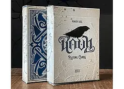 Карти гральні United States Playing Card Company Ravn IIII by Stockholm17 (blue) (PC_R317B) - мініатюра 2