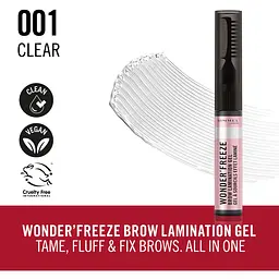 Гель для ламінування брів Rimmel Wonder'Freeze №001 Clear - мініатюра 4