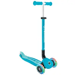 Самокат Globber Go Up Active Lights 360 колеса світяться до 20/50кг від 1 року блакитний (749-300) - мініатюра 9