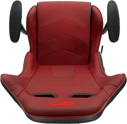 Геймерське крісло GT Racer чорне з червоним (X-2317 Black/Wine Red) - мініатюра 9