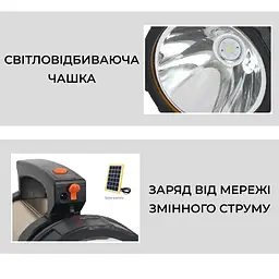 Ручний ліхтар прожектор TGX-998 - мініатюра 6