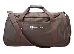 Сумка дорожня Semi Line 40 Brown (A3043-6) - мініатюра 3