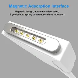 Кабель USB-C — Magnetic 3 потужністю 140 Вт, сумісний з MacBook Air (M2, 2022), MacBook Air (15 дюймів, M2, 2023), MacBook Pro - мініатюра 3