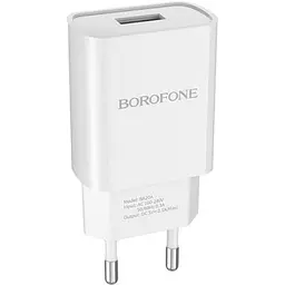 Зарядний пристрій BOROFONE BA20A Sharp USB 10.5W White (6931474700681) - мініатюра 3