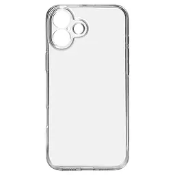 Прозрачный чехол для Apple iPhone 16 Plus с защитой камеры, тонкий, силиконовый, бесцветный, ударопрочный, противоударный бампер с закрытой камерой, ArmorStandart (ARM78487)