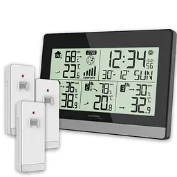 Термогігрометр Technoline WS7065 Чорний-Сірий