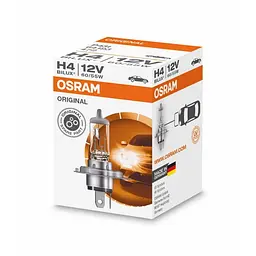 Автолампа галогенна Osram Original Line 12V H4 60/55W 1 шт (64193)