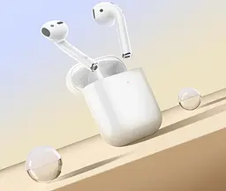 Навушники Hoco EW74 True wireless stereo headset, BT5.4, 30mAh, 350mAh, 4h, white - мініатюра 10