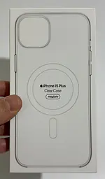 Оригінальний прозорий чохол для iPhone 15 Plus Apple Clear Case with MagSafe (MT213ZM/A) протиударний - мініатюра 5