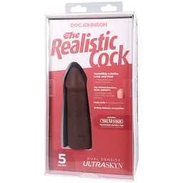 Фалоімітатор Doc Johnson The Realistic Cock ULTRASKYN 5 Inch, 12.7 см - мініатюра 10