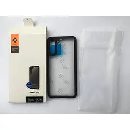 Оригінальний чохол Spigen Ultra Hybrid для Samsung Galaxy S21 Plus (6.7") Matte Black (ACS02388) - мініатюра 5
