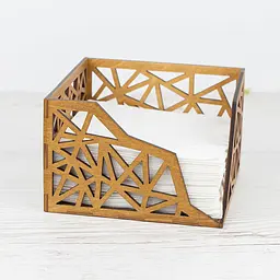Дерев'яна серветниця VANZA SPLINTER oak - мініатюра 5