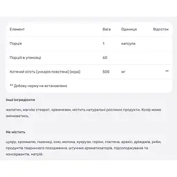 Котячий кіготь Mason Natural 500 мг 60 капсул - мініатюра 4