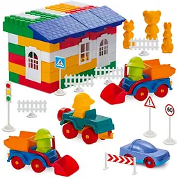 Конструктор Colorplast Лідер №7 300 деталей 1913