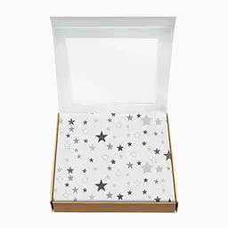 Пелюшка муслінова Cosas Stars CS1 80х100 см (MuslinDiapers_StarCarnivalGrey) - мініатюра 2