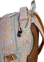 Рюкзак шкільний ортопедичний Head 2 HD-117 45х31х19 см сірий з коричневим (502018049) - мініатюра 2