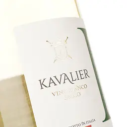 Вино Kavalier Vino Bianco Senza IGP біле сухе 0.75 л - мініатюра 3