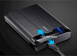 Зовнішній жорсткий диск Apacer AC732 2TB (AP2TBAC732B-1) [91334] - мініатюра 9