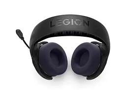 Навушники з мікрофоном Lenovo Legion H410 Black/Purple (GXD1R34013) - мініатюра 5