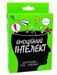 Карткова гра "Емоційний інтелект" 30237 Strateg (4823113818814) Зелений