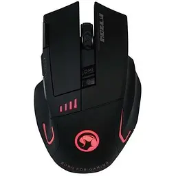 Комп'ютерна миша Marvo M720W бездротова безшумна 6colors-LED 8 кнопок Fast Key 4800 dpi Black - мініатюра 2