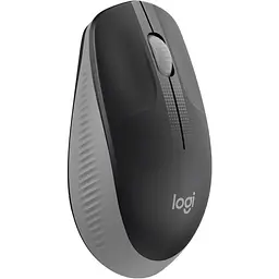 Миша Logitech M190 Full-Size Wireless Mouse mid grey (910-005906) - мініатюра 2